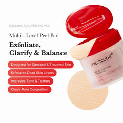 MEDICUBE Red Succinic Acid Panthenol Pads
