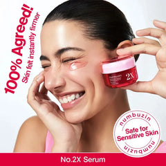 numbuzin - No.2 Rose PDRN Collagen 2X Plumping Serum