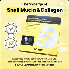 COSRX Advanced Snail Mucin Glass Glow Hydrogel Mask