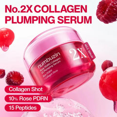 numbuzin - No.2 Rose PDRN Collagen 2X Plumping Serum