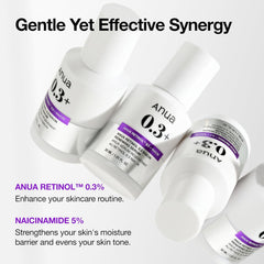 ANUA Retinol 0.3% + Niacin Renewing Serum – 30ml
