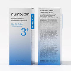 Numbuzin Blue Bio-Retinol Pore Refining Serum 3+ 30ML