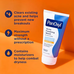 PANOXYL MAXIMUM STRENGTH ACNE CREAMY WASH FOR FACE & BODY 10% 156G
