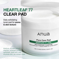 ANUA 77% HEARTLEAF 77 CLEAR PAD