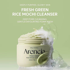 Arencia Fresh Green Rice Mochi Cleanser 120g