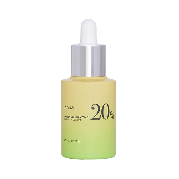 Anua Green Lemon Vitamin C Serum With Vitamin E, Hyaluronic & Ferulic Acid 20Ml