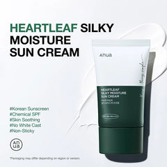 Anua Heartleaf Silky Moisture Sun Cream 50Ml