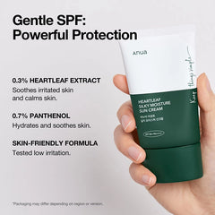 Anua Heartleaf Silky Moisture Sun Cream 50Ml
