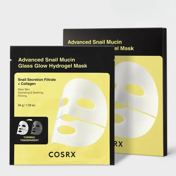 COSRX Advanced Snail Mucin Glass Glow Hydrogel Mask