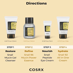 Cosrx All About Snail Kit 4 Pieces