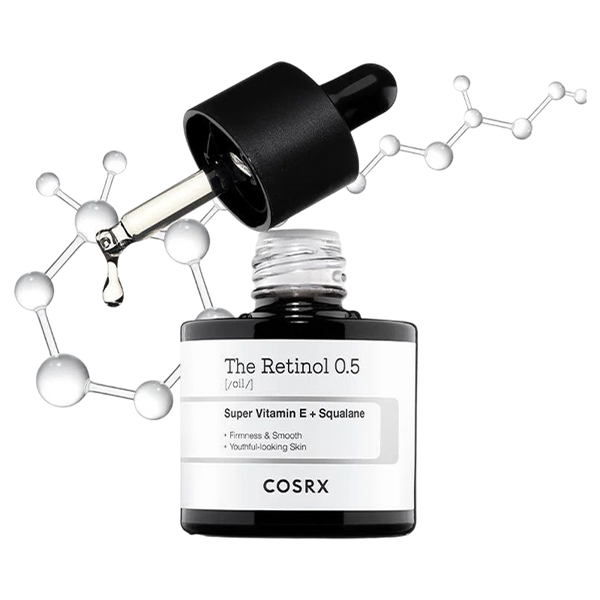 Cosrx Retinol 0.5 Oil Super Vitamin E & Squalane 20Ml