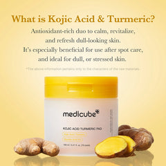 medicube - Kojic Acid Turmeric Pad 70 Pads