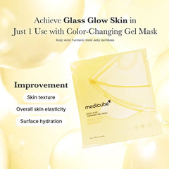 Medicube Kojic Acid Turmeric Brightening Gel Mask (28g)