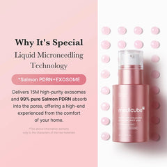 Medicube PDRN Pink Collagen Exosome Shot Serum 2000 ميديكيوب سيروم البي دي آر إن والكولاجين الوردي 2000 وحدة